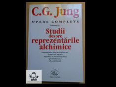 C G Jung Opere complete vol 13 Studii despre reprezentarile alchimice foto