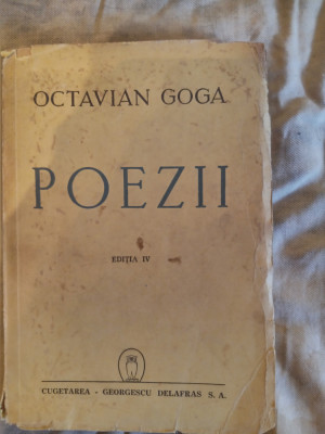 Poezii-Octavian Goga foto