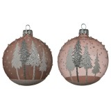 Cumpara ieftin Glob - Trees Deco - Blush Pink - mai multe modele | Kaemingk