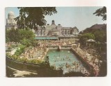 FA133 -Carte Postala - UNGARIA - Budapest. Gellert wave bath, circulata 1968