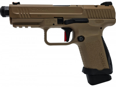 Replica pistol CANIK TP 9 gas GBB Elite Combat Tan foto