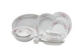 Cumpara ieftin Serviciu masa portelan 12 persoane (45 piese), CONSTANCE decor FLORAL - CSSM-45