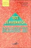 TESTE DE MATEMATICA, BACALAUREAT 2001-M. ANDRONACHE, M. CHIRITA, C. CHITES, L. PARSAN-267864