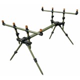 Rod pod EAST SHARK aluminiu 4 lansete picioare telescopice geanta transport pescuit crap