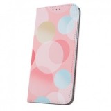 HUSA FLIP CARTE TRENDY COLOR, APPLE IPHONE 14 (6,1"), PASTEL CIRCULAR