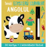 Tanulj egyszerű szavakat angolul - 30 k&aacute;rtya + 1 let&ouml;r&ouml;lhető filctoll