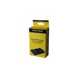 Olympus Li40B, Li-40B incl. Cablu Micro-USB Dual Quick baterie / &icirc;ncărcător de baterie - Patona