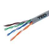 Cablu TED Wire Expert UTP Cat5e cupru integral rola pret per1m TED002495-1