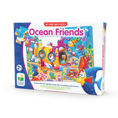 Primul meu puzzle de podea 12 piese - Prietenii oceanului
