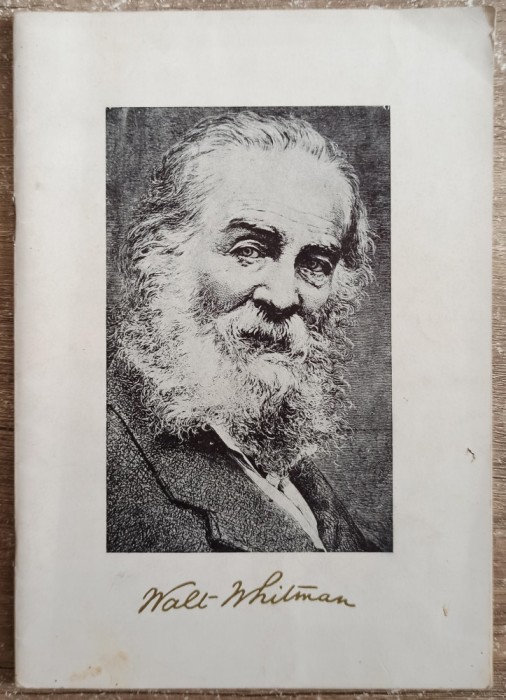 Expozitia Walt Whitman 1956// semnatura Bogdan Gheorghiu