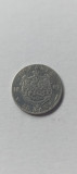 ROMANIA - 50 Bani 1881 Argint. Piesa frumoasa de colectie .