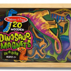 Dinozauri din lemn cu magneti Melissa and Doug