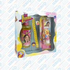 Caseta Cadou Soy Luna, ?ampon + Set de Igiena Orala + Bra?ara foto