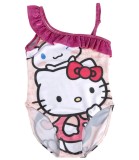 Costum de Baie &Icirc;ntreg pentru Copii Hello Kitty 4-10 Ani (set 4 buc.)