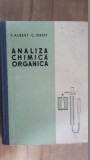 Analiza chimica organica- F.Albert, C.Greff