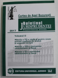CURTEA DE APEL BUCURESTI - BULETINUL JURISPRUDENTEI , REPERTORIU ANUAL 2017 - VOLUMUL II , coordonator LUMINITA CRISTIU - NINU .., 2017