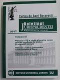 CURTEA DE APEL BUCURESTI - BULETINUL JURISPRUDENTEI , REPERTORIU ANUAL 2017 - VOLUMUL II , coordonator LUMINITA CRISTIU - NINU .., 2017