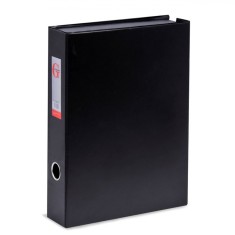Mapă Cutie Plastic, Model Negru, Dimensiuni 33x24x6 cm, &Icirc;nchidere cu Capsă