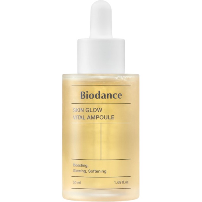 Biodance Skin Glow Vital Ampoule, Ser de Față Iluminator, 50 ml