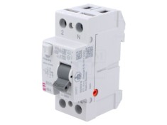&Icirc;ntrerupător diferențial ETI POLAM EFI-P2 A 40/0.3, 40A, 300mA, 2 poli, IP20