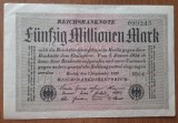 50 milioane mark 1923, Germania, unifata