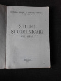 Studii si comunicari, vol.VIII-X, Complexul Muzeal al judetului Vrancea