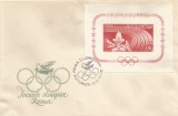 |Romania, LP 495/1960, Jocurile Olimpice de la Roma (I), col. ned., FDC nelist.
