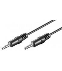 Cablu audio 0.6m 3.5 mm stereo tata la 3.5 mm stereo tata Goobay foto