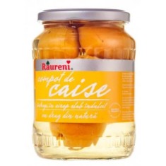 Compot de Caise Raureni, 720g, Compot, Compot de Caise, Compot din Caise, Caise in Sirop, Compot de Caise Sirop, Bucati de Caise Sirop, Compot de Cais foto