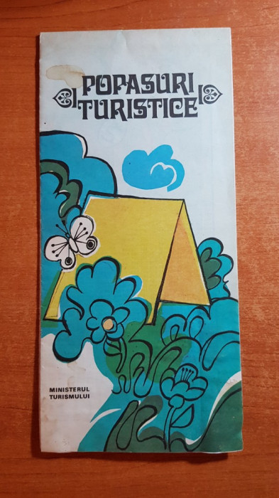 harta popasurilor turistice din romania 1981