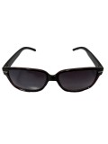 Ochelari de soare dama, UV400, Plastic, Negru, Oem