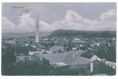 1752 - DEJ, Cluj, panorama, Romania - old postcard, CENSOR - used - 1917