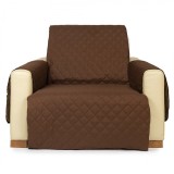 Husa Fotoliu Reversibila Matlasata Maro, 165x58x54 cm, Poliester - Protectie Fotoliu, Lavabila