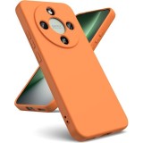 Husa Compatibila cu HONOR Magic 8 Lite, TPU Portocaliu, Slim Soft Touch, Anti-Soc, ALC Mobile