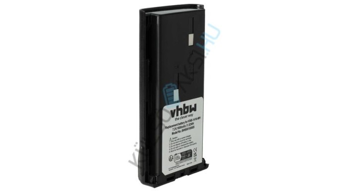 Baterie radio VHBW de &icirc;nlocuire pentru Bidatong BD-15-L - 1600 mAh 7,2 V NiMH