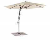 Umbrela pentru gradina / terasa, Sorrento, Bizzotto, &Oslash; 300 cm, stalp &Oslash; 48 mm, otel/poliester, natural
