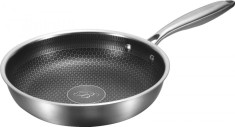 Tigaie Bohmann Premium BP 4000-24 din otel inoxidabil cu capac - 24 cm foto
