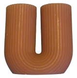 Lumanare decorativa sub forma de U, Home Creation, 10.7 x 11 cm, timp de ardere 25 h, ceara