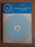 Aurel Millea - Informatie si incertitudine in masurari