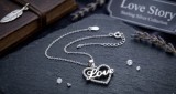 Cumpara ieftin Lant din Argint 925 Rodiat cu Pandantiv Inima , zLove Story