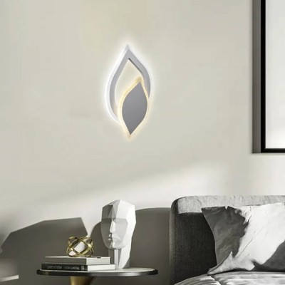 Aplica LED Nina, 10W, Lumina Rece/Calda/Neutra, Alb ModernLight Concept foto