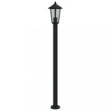 Cumpara ieftin Lampa exterioara de podea, negru, 120 cm, otel inoxidabil