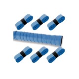 Bandă de prindere pentru rachete, pachet de 6, antiderapantă, absorbantă a transpirației &ndash; Albastru