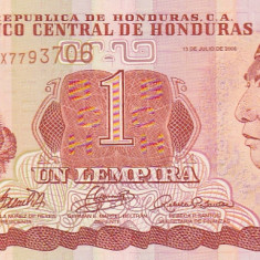 Honduras 1 lempira 2006 P-96 UNC