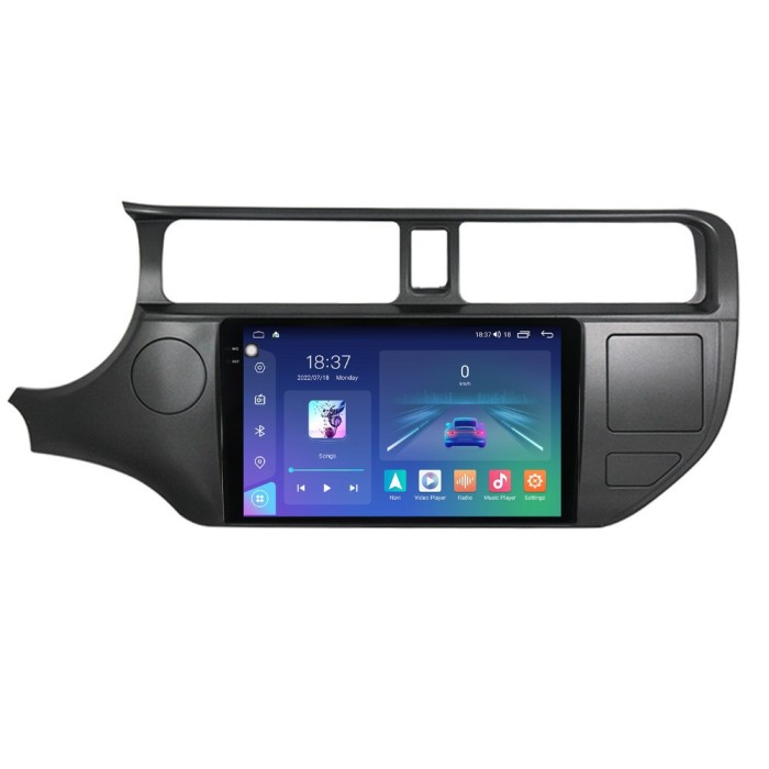 Navigatie dedicata cu Android Kia Rio III 2011 - 2014, 4GB RAM, Radio GPS Dual