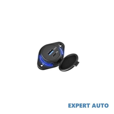Mufa panou usb qc3.0 + pd cod: qt037-2 Alta marca Alt model #7 foto