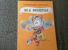 de-a povestile passionaria stoicescu Ed. Facla 1989 RSR ilustrata poezii copii foto