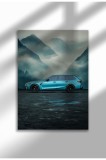 Poster p&acirc;nză ne&icirc;nrămat cu supermașină - Imprimare digitală - M3 Touring 2025 08 | A4 (21 x 29.7 cm)