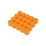 20 x capace de praf din silicon pentru piulițele roților mașinii, 19 mm, capace anti-praf