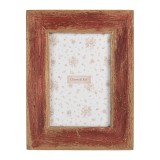 Cumpara ieftin Rama foto masa lemn maro rosu 16x2x21 cm / 10x15 cm